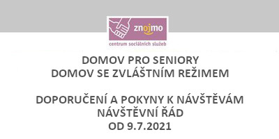Návštěvní řád od 9.7.2021