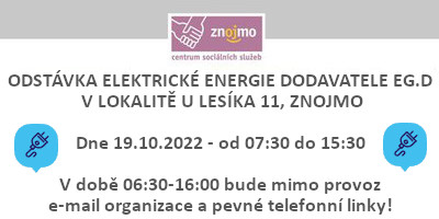 Odstávka elektřiny 19.10.2022 (07:00-15:30)