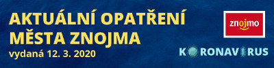 Aktuální opatření města Znojma 12.3.2020
